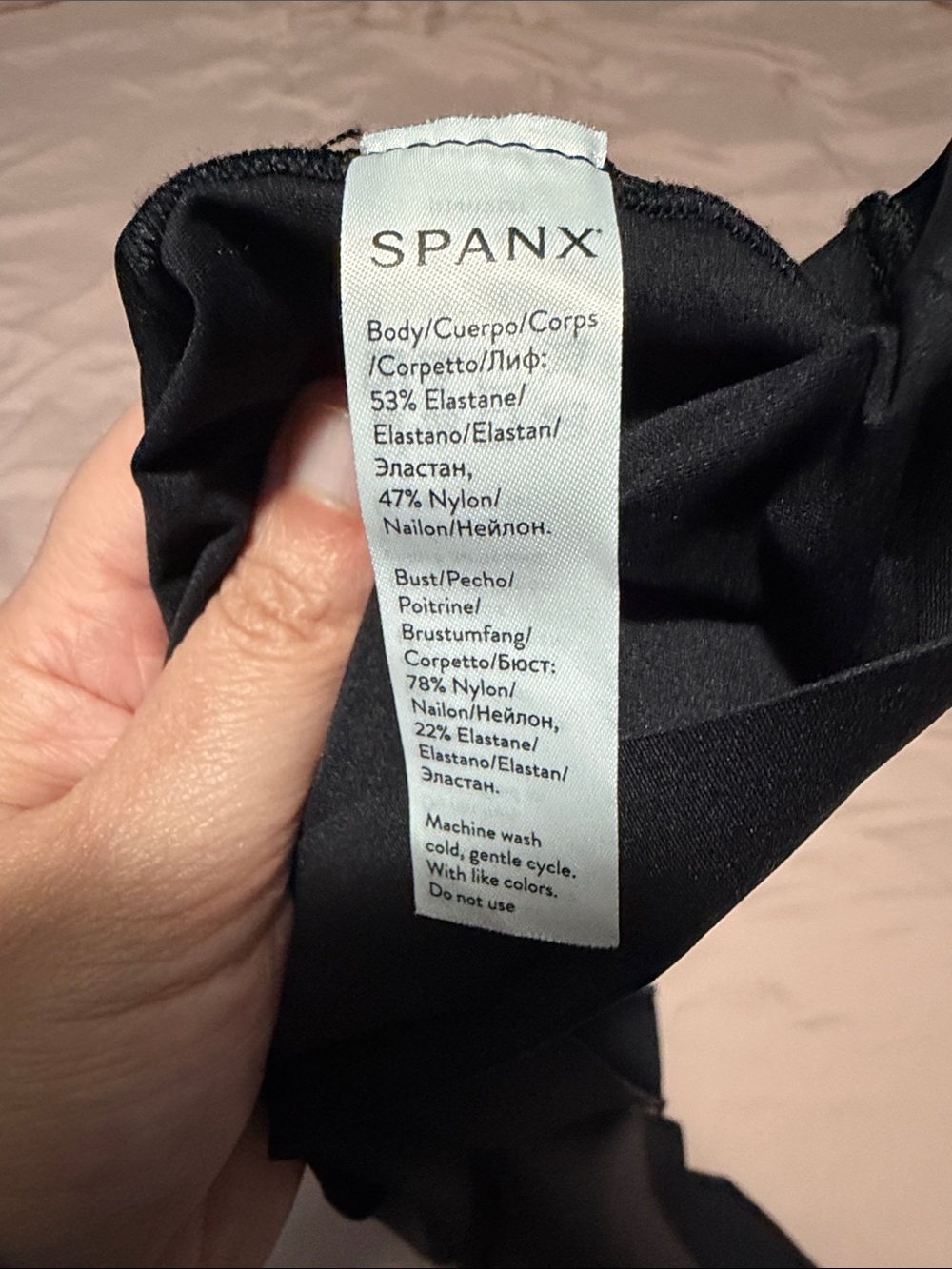 SPANX Thinstincts Tank Black Size 2X - Picture 5 of 5